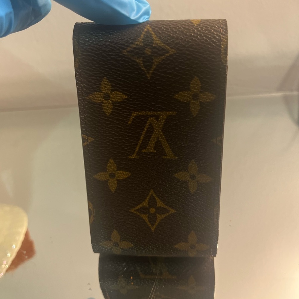 Authentic Louis Vuitton Monogram canvas  cigarette case looks new scratch - Picture 3 of 10